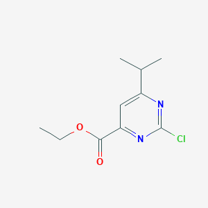 Ethyl 2-chloro-6-isopropylpyrimidine-4-carboxylate