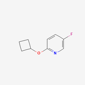 2-Cyclobutoxy-5-fluoropyridine