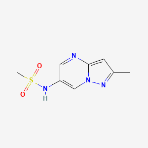 N-(2-methylpyrazolo[1,5-a]pyrimidin-6-yl)methanesulfonamide