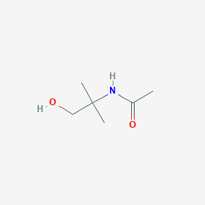 molecular formula C6H13NO2 B2855137 N-(1-hydroxy-2-methylpropan-2-yl)acetamide CAS No. 1569-96-6