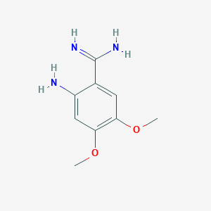 2-Amino-4,5-dimethoxybenzenecarboximidamide