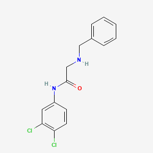 2-(benzylamino)-N-(3,4-dichlorophenyl)acetamide