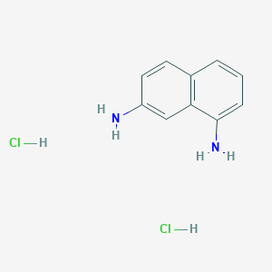 Naphthalene-1,7-diamine;dihydrochloride