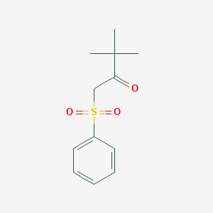 3,3-Dimethyl-1-(phenylsulfonyl)butan-2-one