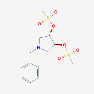 B028554 (S,S)-N-Benzyl-3,4-trans-dimesolate pyrrolidine CAS No. 104351-40-8