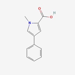 1-methyl-4-phenyl-1H-pyrrole-2-carboxylic acid
