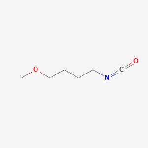 molecular formula C6H11NO2 B2855518 1-Isocyanato-4-methoxybutane CAS No. 1339112-79-6