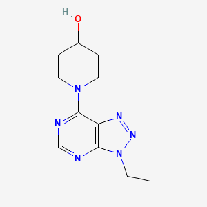 1-(3-Ethyltriazolo[4,5-d]pyrimidin-7-yl)piperidin-4-ol