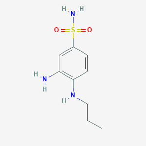 3-Amino-4-(propylamino)benzenesulfonamide