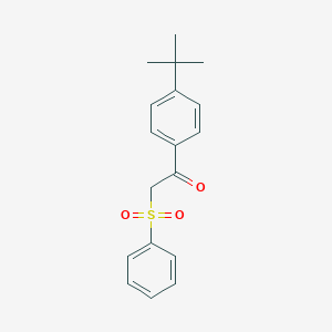 1-(4-Tert-butylphenyl)-2-(phenylsulfonyl)ethanone