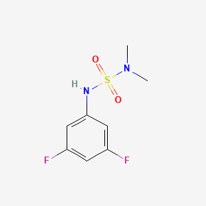 N'-(3,5-difluorophenyl)-N,N-dimethylsulfamide