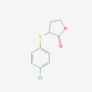 3-[(4-chlorophenyl)sulfanyl]dihydro-2(3H)-furanone