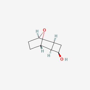 molecular formula C8H12O2 B2855778 (1S,2S,3R,5S,6R)-9-Oxatricyclo[4.2.1.02,5]nonan-3-ol CAS No. 2413847-87-5