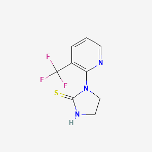 1-[3-(Trifluoromethyl)pyridin-2-yl]imidazolidine-2-thione