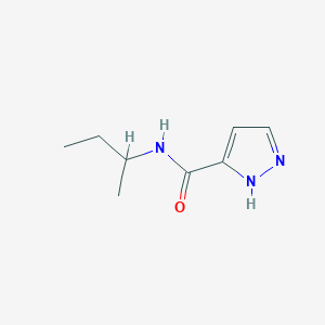 N~3~-(sec-butyl)-1H-pyrazole-3-carboxamide