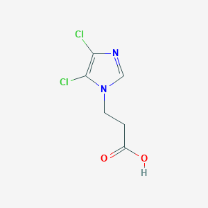3-(4,5-dichloro-1H-imidazol-1-yl)propanoic acid