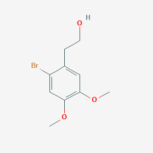 molecular formula C10H13BrO3 B2856117 2-(2-溴-4,5-二甲氧基苯基)乙醇 CAS No. 289507-36-4