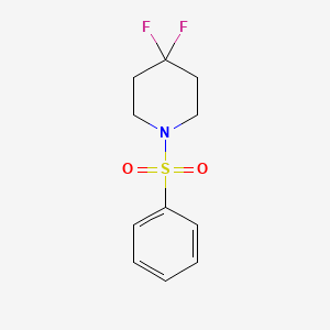 1-(Benzenesulfonyl)-4,4-difluoropiperidine