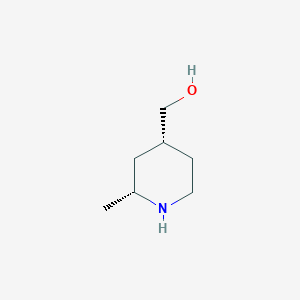 ((2R,4R)-2-methylpiperidin-4-yl)methanol