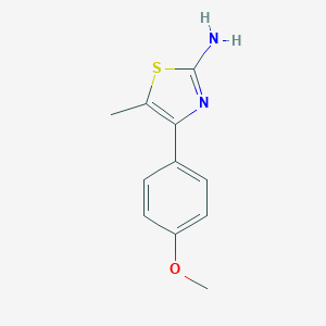 B028563 4-(4-Methoxy-phenyl)-5-methyl-thiazol-2-ylamine CAS No. 105512-88-7