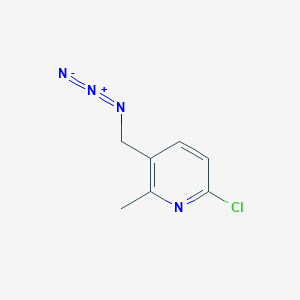 3-(Azidomethyl)-6-chloro-2-methylpyridine