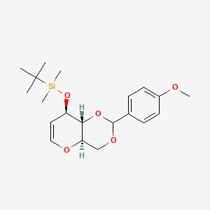 3-O-Tert-butyldimethylsilyl-4,6-O-(4-methoxybenzylidene)-D-glucal