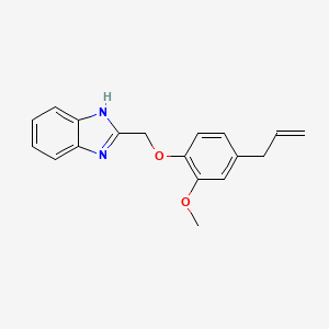 2-[(4-Allyl-2-methoxyphenoxy)methyl]-1H-benzimidazole