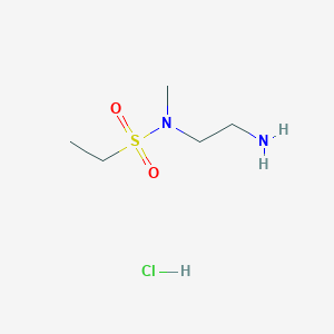 N-(2-Aminoethyl)-N-methylethanesulfonamide;hydrochloride