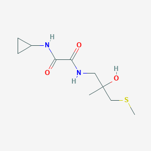 N1-cyclopropyl-N2-(2-hydroxy-2-methyl-3-(methylthio)propyl)oxalamide