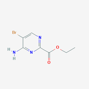 Ethyl 4-amino-5-bromopyrimidine-2-carboxylate