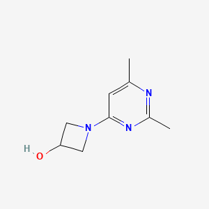 1-(2,6-Dimethylpyrimidin-4-yl)azetidin-3-ol