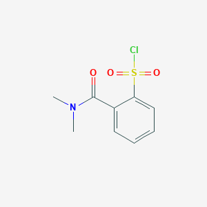 2-(Dimethylcarbamoyl)benzene-1-sulfonyl chloride