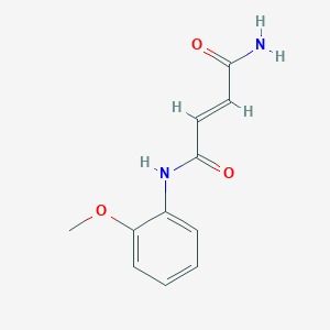 molecular formula C11H12N2O3 B2856742 N1-(2-methoxyphenyl)fumaramide CAS No. 1164498-02-5