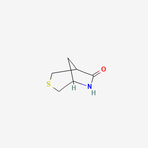 3-Thia-6-azabicyclo[3.2.1]octan-7-one