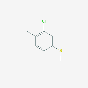 molecular formula C8H9ClS B2856806 3-Chloro-4-methylphenyl methyl sulfide CAS No. 53250-85-4