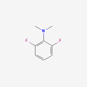 molecular formula C8H9F2N B2856932 2,6-difluoro-N,N-dimethylaniline CAS No. 55847-15-9