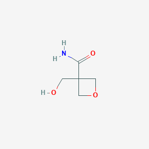 3-(Hydroxymethyl)oxetane-3-carboxamide