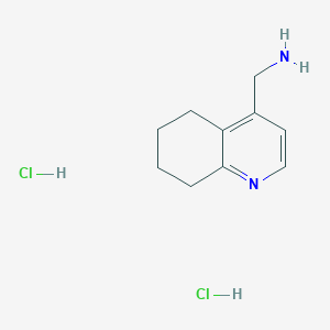 5,6,7,8-Tetrahydroquinolin-4-ylmethanamine;dihydrochloride