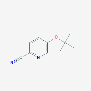 5-(tert-Butoxy)picolinonitrile