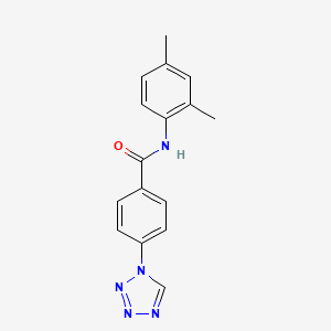 molecular formula C16H15N5O B2856961 N-(2,4-dimethylphenyl)-4-(1H-tetrazol-1-yl)benzamide CAS No. 332352-08-6