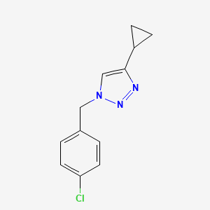 1-(4-chlorobenzyl)-4-cyclopropyl-1H-1,2,3-triazole