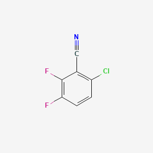 molecular formula C7H2ClF2N B2857011 6-Chloro-2,3-difluorobenzonitrile CAS No. 157647-02-4