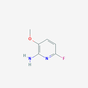 molecular formula C6H7FN2O B2857024 6-Fluoro-3-methoxypyridin-2-amine CAS No. 1805602-80-5