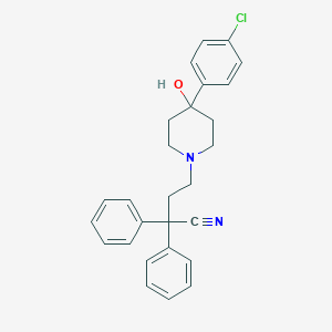 B028571 4-(4-Chlorophenyl)-4-hydroxy-alpha,alpha-diphenyl-1-piperidinebutanenitrile CAS No. 63959-33-1