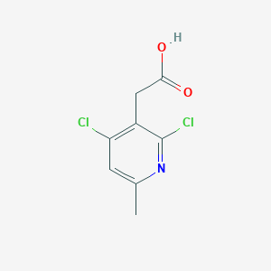 2-(2,4-Dichloro-6-methylpyridin-3-yl)acetic acid