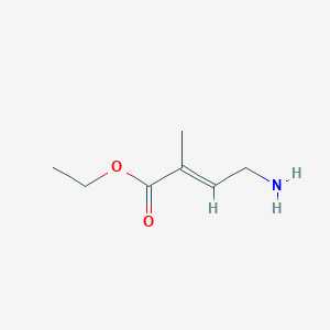 Ethyl (E)-4-amino-2-methylbut-2-enoate