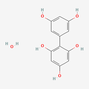 [1,1'-Biphenyl]-2,3',4,5',6-pentaol hydrate