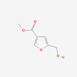 molecular formula C7H8O4 B2857439 5-(羟甲基)呋喃-3-甲酸甲酯 CAS No. 32365-48-3