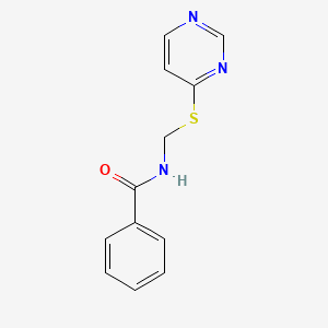 N-[(4-pyrimidinylthio)methyl]benzamide