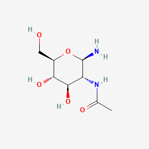 molecular formula C8H16N2O5 B2857466 N-Acetyl-beta-D-glucosaminylamine CAS No. 18615-50-4; 4229-38-3